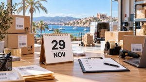 Planificación logística de campañas con fecha límite del 29 de noviembre